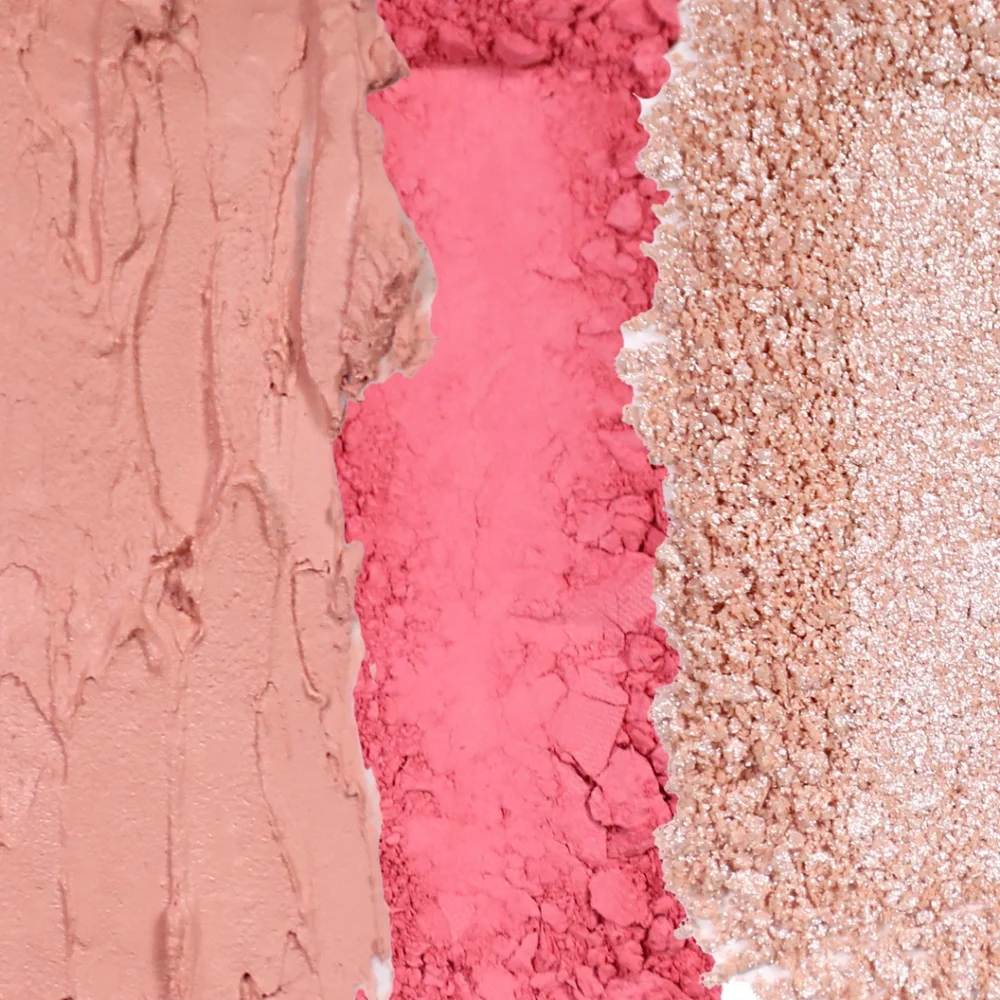 Alamar Viva Las Cheekas Cheek Palette in Fair/Light, 7.8g/0.28oz